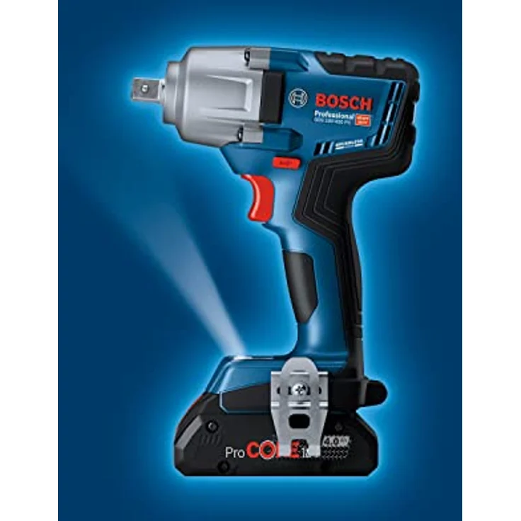 Bosch Professional 18V System Akku Drehschlagschrauber GDS 18V-450 PC (450 Nm, 800 Nm, inkl. Bluetooth-Modul, 2x ProCORE 4.0Ah, Schnellladegerät GAL 18V-40, L-BOXX) – Bild 3