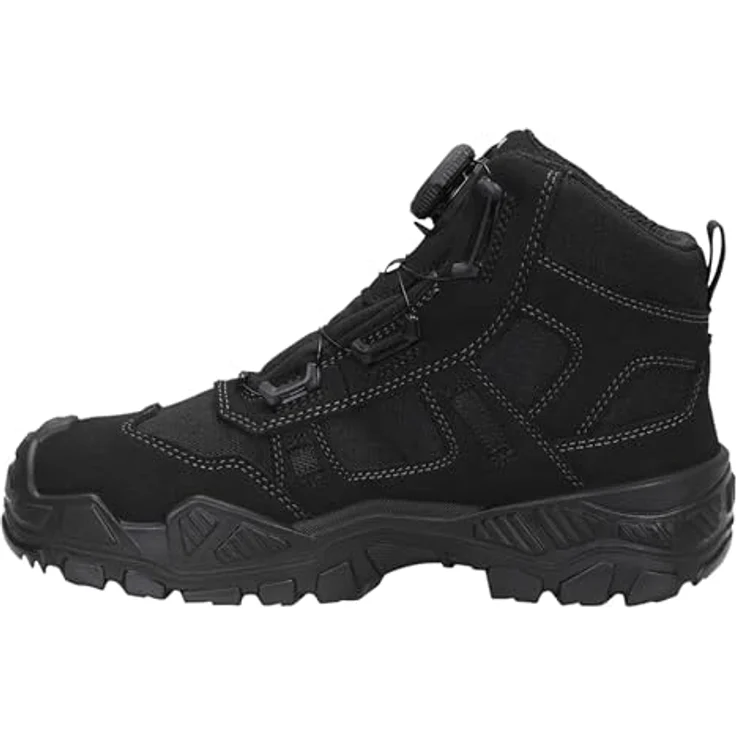 ELTEN Sicherheitsstiefel MIKE BOA® black Mid ESD S3S, hydrophobierte Mikrofaser, Gr. 47 – Bild 7