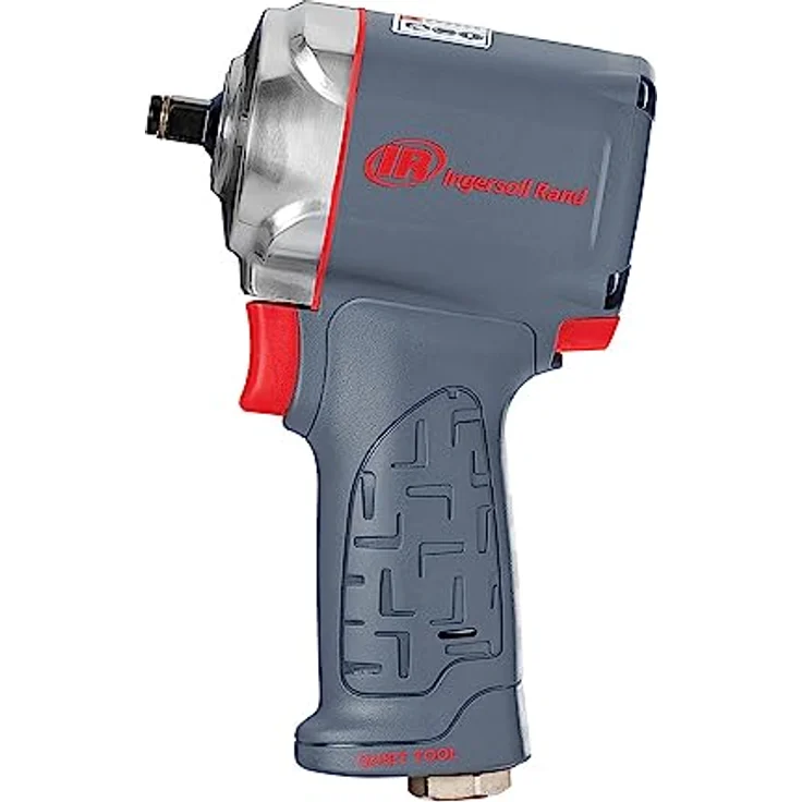 Ingersoll-Rand 3/8"-Antrieb Ultrakompakter Druckluft-Schlagschrauber 15QMAX mit leiser Technologie, 520 Nm maximales Lösedrehmoment, 2-jährige Garantie. – Bild 2