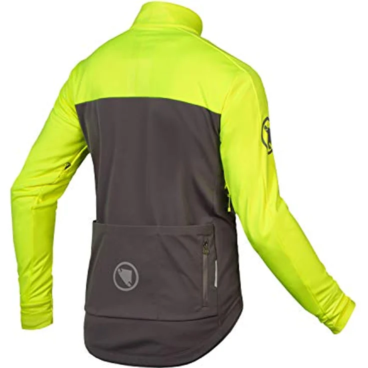 Endura Windchill II, Herren Velojacke, winddicht, PFC-frei, gelb, XL – Bild 2