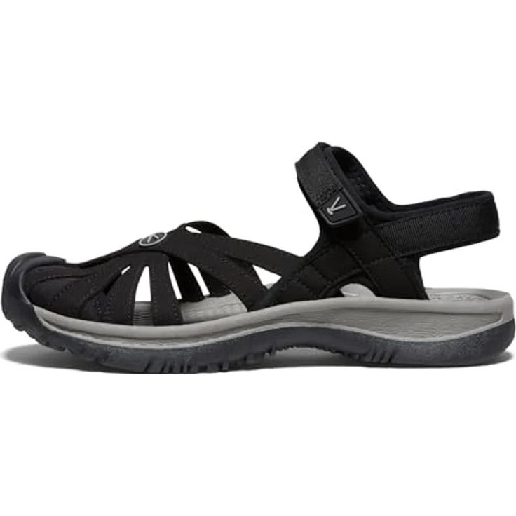 Keen ROSE SANDAL Sicherheitssandale mit Klettverschluss, schwarz – Bild 4