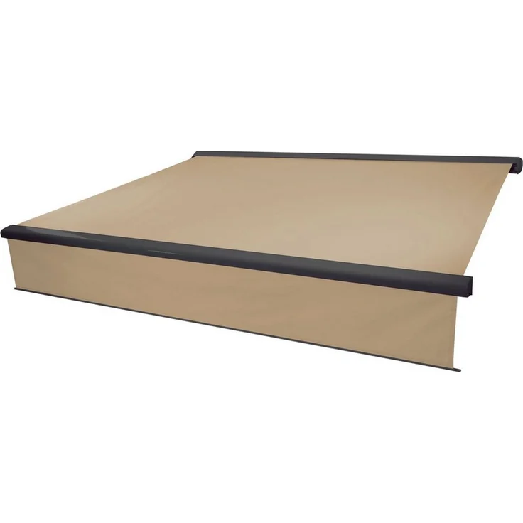 MCW Kassettenmarkise H124-4x3-aV Vollkassette, Dooya-Markenmotor 205W, Polyester oder Polyacryl (wählbar)