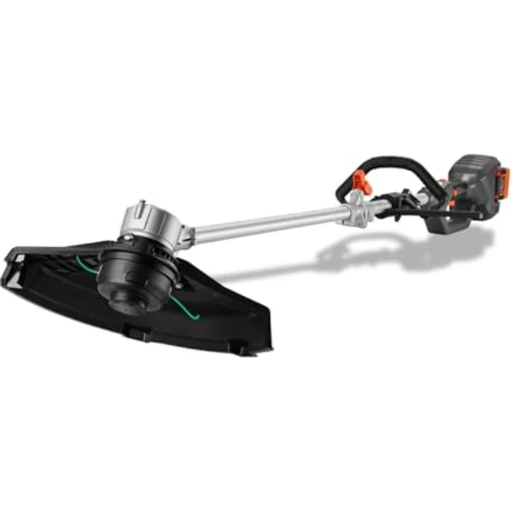 Fuxtec Akku Motorsense 2x20V FX-E2MSSET, 25,5 – 35cm Schnittbreite, 10Kg leicht, bis zu 6000 U/min, inkl. Akku & Ladegerät – Bild 4