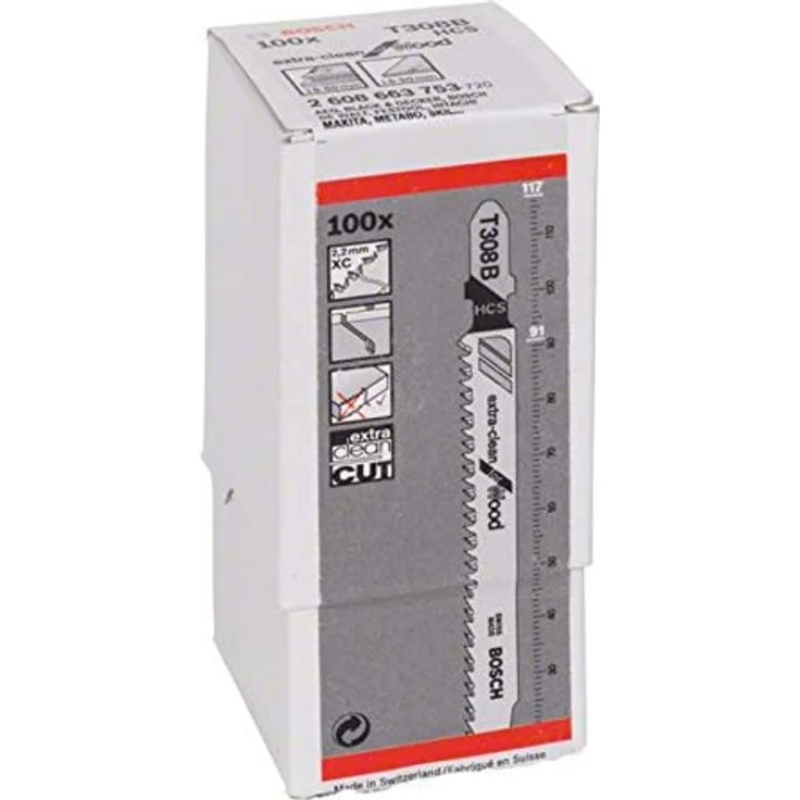Bosch Zubehör 2 608 663 753 Stichsägeblatt T 308 B – Bild 3