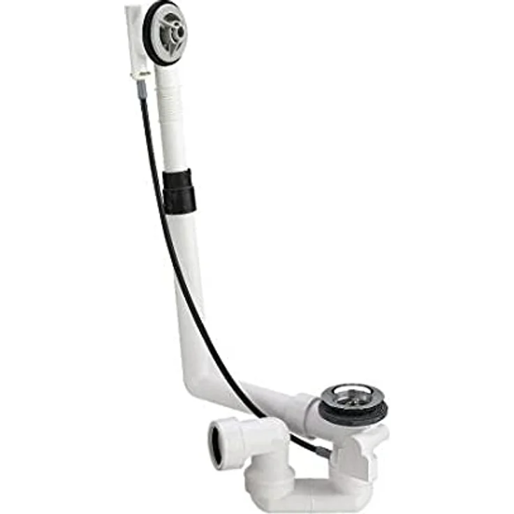 BETTE Badewanne BetteForm Stahl weiß KOMPLETT SET 170x75cm + Wannenträger Styropor + Viega Ablaufgarnitur Multiplex – Bild 4