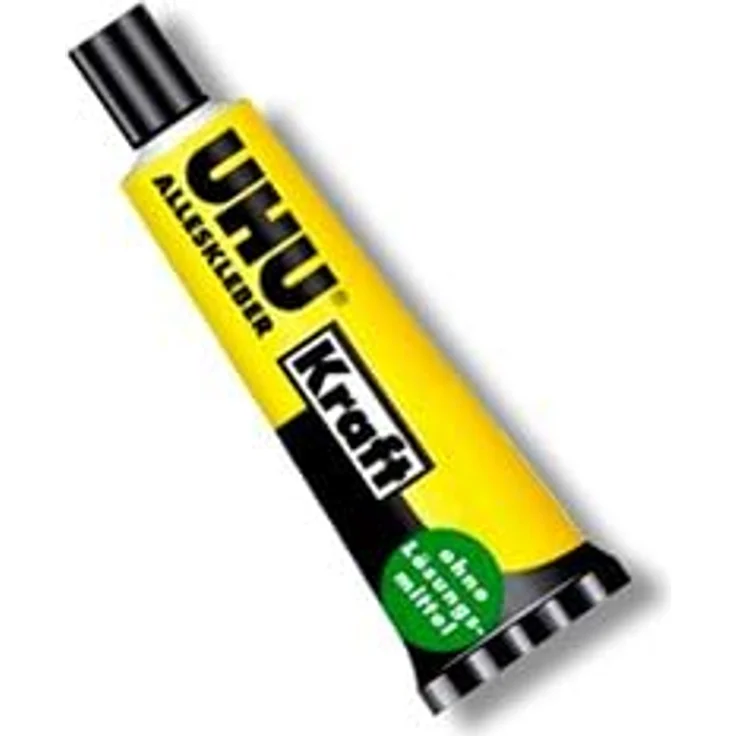 UHU Alleskleber Kraft Tube, Zuverlässiger Alleskleber mit außergewöhnlich starker Klebekraft, transparent, 125 g - Preisvergleich – Bild 2