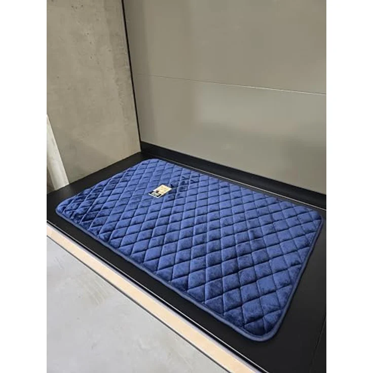 Flamingo Kissen für Hunde Weimar rechteck blau - Memory Foam Füllung - Waschbar - Rutschfester Boden - geeignet für drahtkäfige – Bild 4