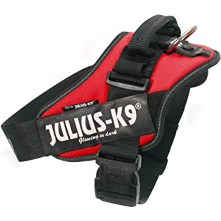 Julius-K9® IDC Powergeschirr Gr. 0 bis XXL rot Gr. 1 (L) – Bild 2