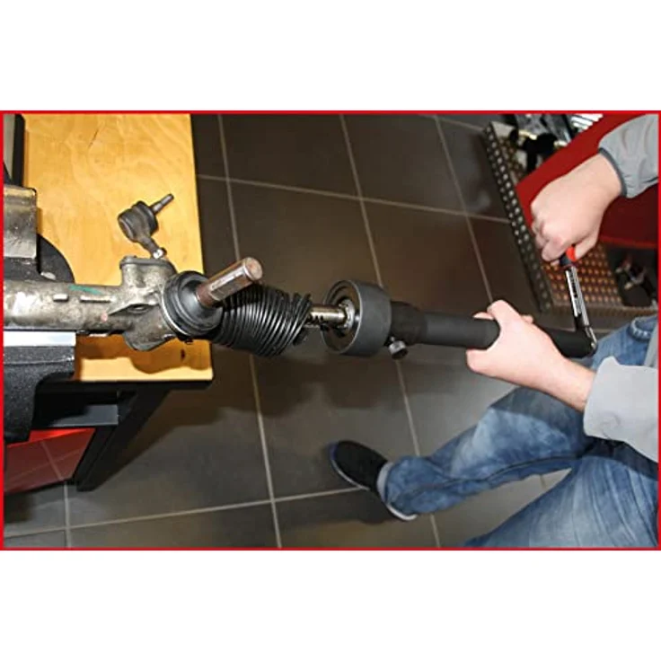 KS Tools Axialgelenk-Spezialschlüssel-Satz 4tlg., Drehmomentschlüssel mit 3 Spezial-Aufsätzen (30-45 mm) und stabilem Kunststoffkoffer – Bild 7