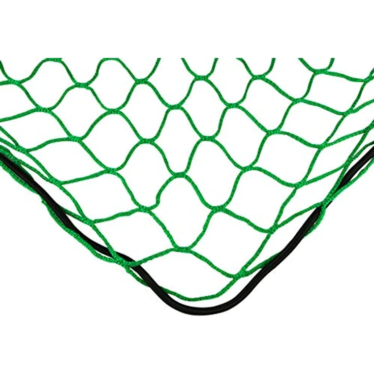 EUFAB Schutznetz Anhängernetz, 2x3 m, grün, aus Kunststoff mit 45 mm Maschenhöhe