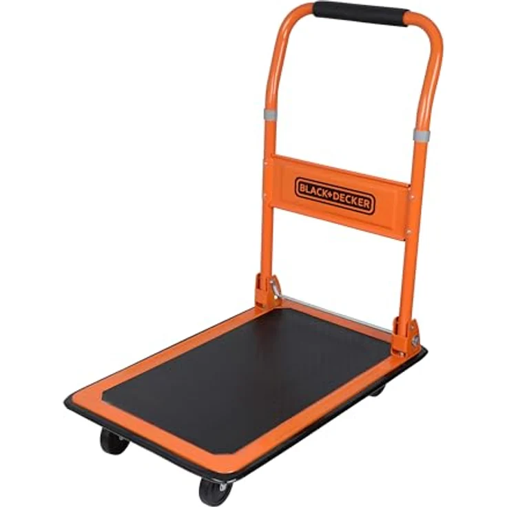 EDM Plattform auf Rädern, max. 80kg, Stahlkonstruktion, 60x40x80cm, schwarz – Bild 2