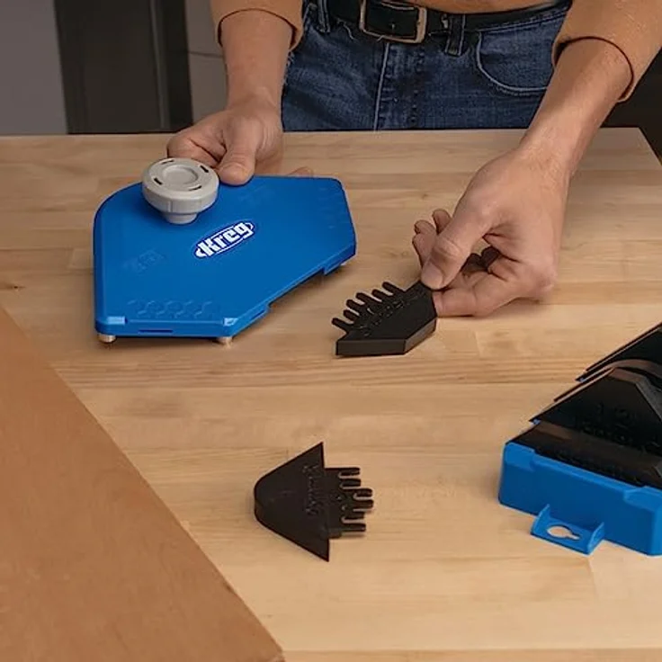 KREG Frässchablonen Set Schablone für Ecken Oberfräse PRS1000-INT – Bild 3