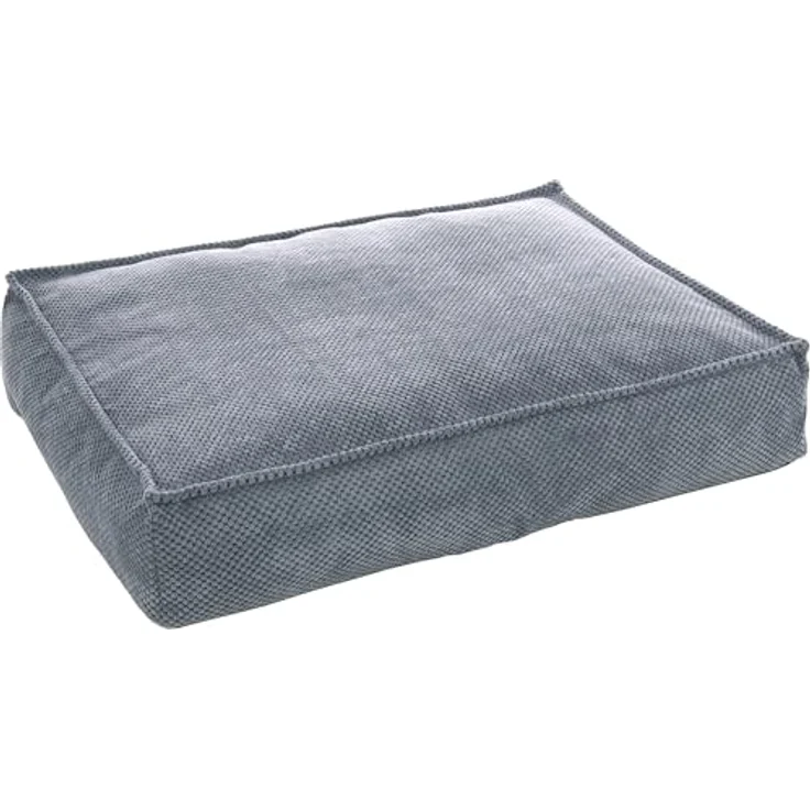 Flamingo Kissen Reno Rechteck Hellblau 80x60x16cm, Haustierkissen aus Metall – Bild 1