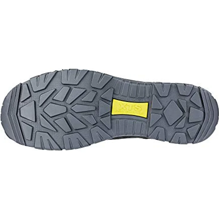 Albatros GRAVEL MID Sicherheitsschuh, multifunktional mit rutschfester TPU-Laufsohle, schwarzes Vollrindleder – Bild 2