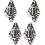 CelinaSun Sonnensegel Zubehör Set 4X Wandhalterung Edelstahl V2A Sonnenschutz Befestigung Segel Montage Werkzeug