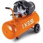 IXES Druckluft Kompressor IX-AC120TZ I 100 Liter Kessel | 10bar Arbeitsdruck | 3PS - 2,2 kW Leistung | 412 l/m Ansaugleistung | ölgeschmierter Doppelzylinder Luftkompressor