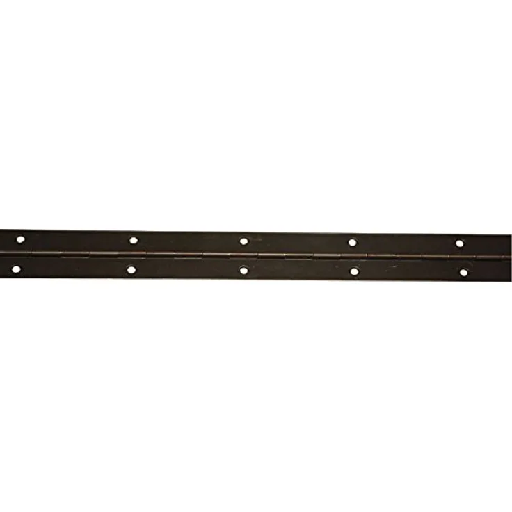 vasalat SECOTEC Stangenscharnier 20X400 mm, hochwertige Stahlkonstruktion, vermessingt matt, 1 Stück