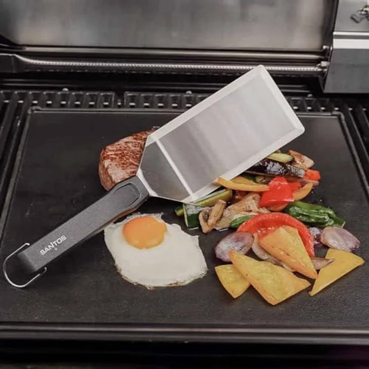 SANTOS Spachtel-Set 2-teilig, Edelstahl – Bild 6