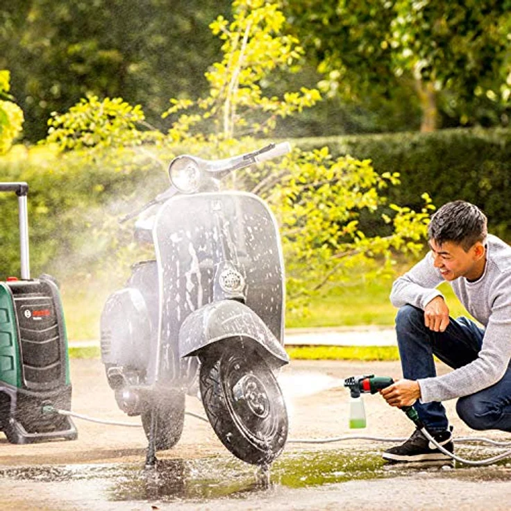 Bosch Lawn and Garden F016800595 Fontus-Reinigungsmitteldüse Zubehör für Bosch Outdoor Cleaner, weiß – Bild 5