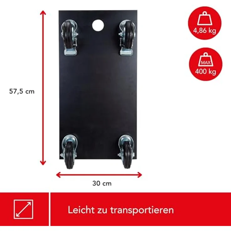 Velleman QT111 QT111 Transportroller Traglast (max.): 400kg – Bild 7