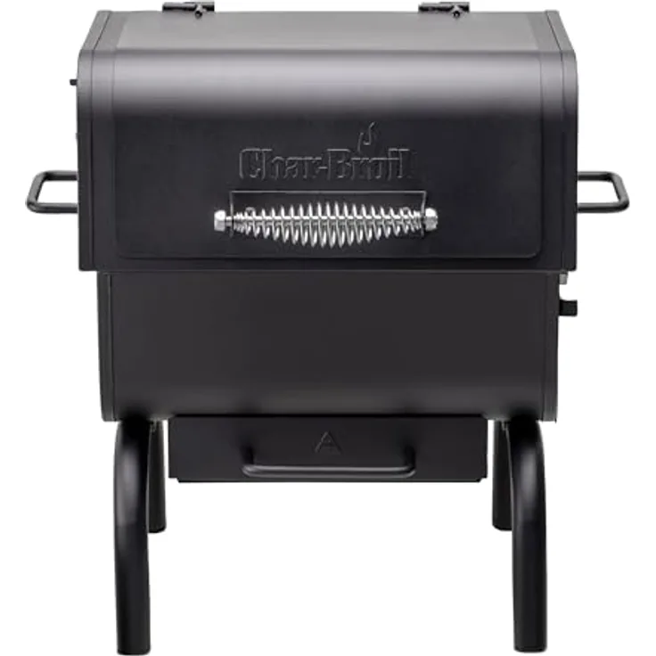 Char-Broil Charcoal 2GO, Tragbarer Holzkohlegrill mit leichtem Design, schwarz
