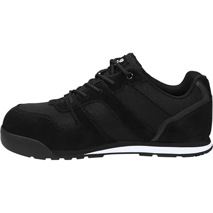 Jori jo_SLIM black Low ESD S3S Sicherheitsschuh, hydrophobiertes Veloursleder, atmungsaktives Futter, gepolsterte Lasche, GUMMI/EVA Sohle – Bild 3