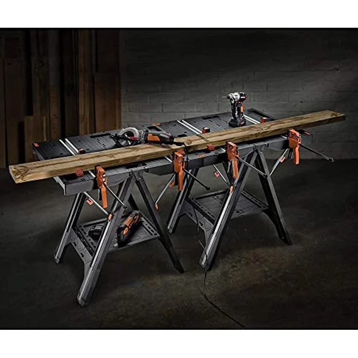 Arbeitstisch 78x63cm PEGASUS WX051 - Worx – Bild 4