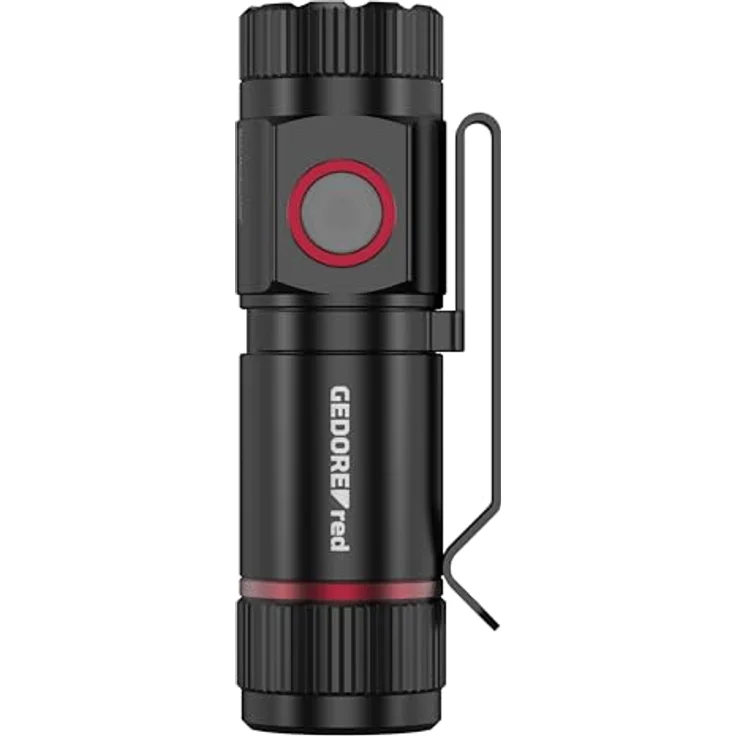 Gedore Red Mini Boost 1000 R95300073, kompakte Handleuchte mit 1000 Lumen, 4 Leuchtstufen, USB-C Ladefunktion, IP44, IK07 – Bild 2