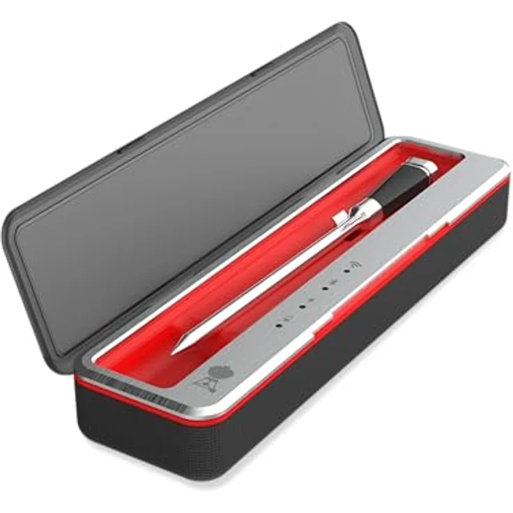 Weber Smart Wireless Temperaturfühler, WiFi/Bluetooth-fähig, misst Grill- & Fleischtemperatur, Schwarz (3400589) – Bild 1