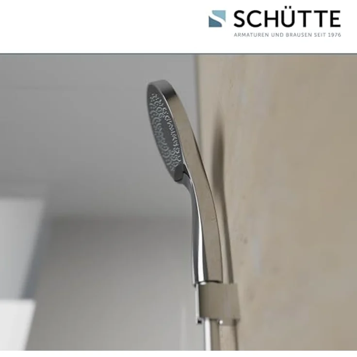 Schütte Handbrause CAPRI, Duschbrause, 3-fach verstellbar, Antikalk, wassersparend – Bild 8