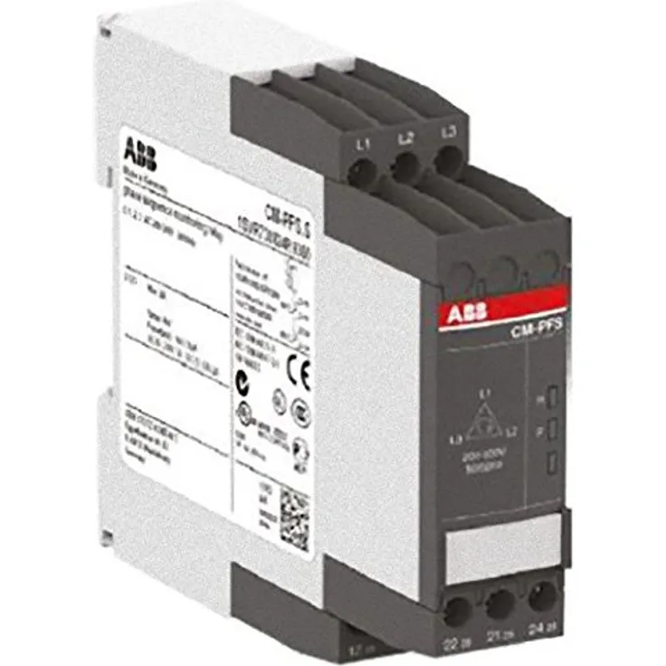 Abb-entrelec cm-pfs.p dreiphasige Steuerungsrelais, cm-pfs. Pole 2 mit C-Feder