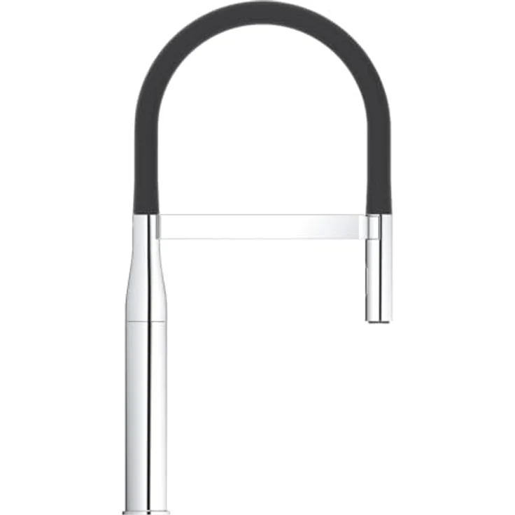 Grohe Essence Einhand-Spültischbatterie mit ausziehbarer Profibrause, Chrom – Bild 2