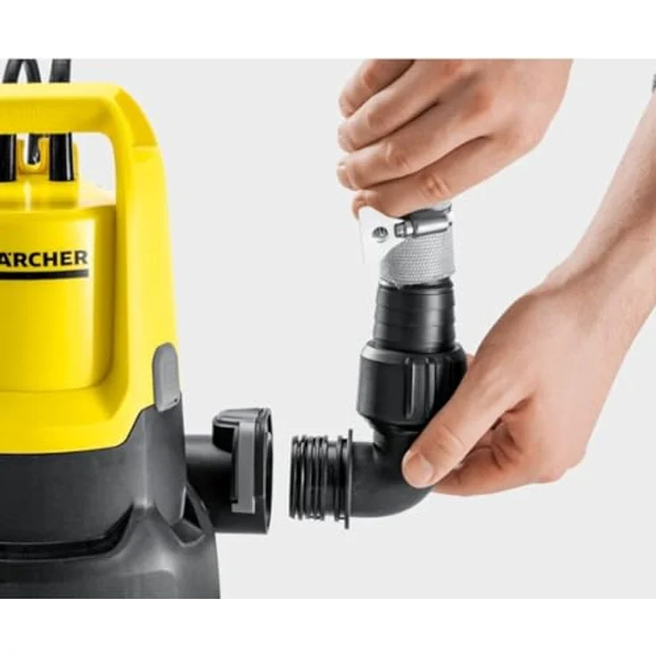 Kärcher Schmutzwasser-Tauchpumpe SP 9.500 Dirt, Fördermenge 9.500 l/h, Eintauchtiefe 7 m, mit Quick Connect-Anschlussstutzen – Bild 4