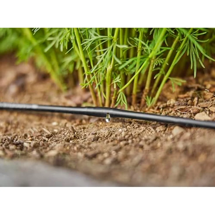 GARDENA Micro-Drip-System Tropfrohr oberirdisch 4.6 mm (3-16 Zoll): Tropfschlauch zum oberirdischen Verlegen, wassersparend, hochflexibel, 15 m (1362-20) – Bild 3