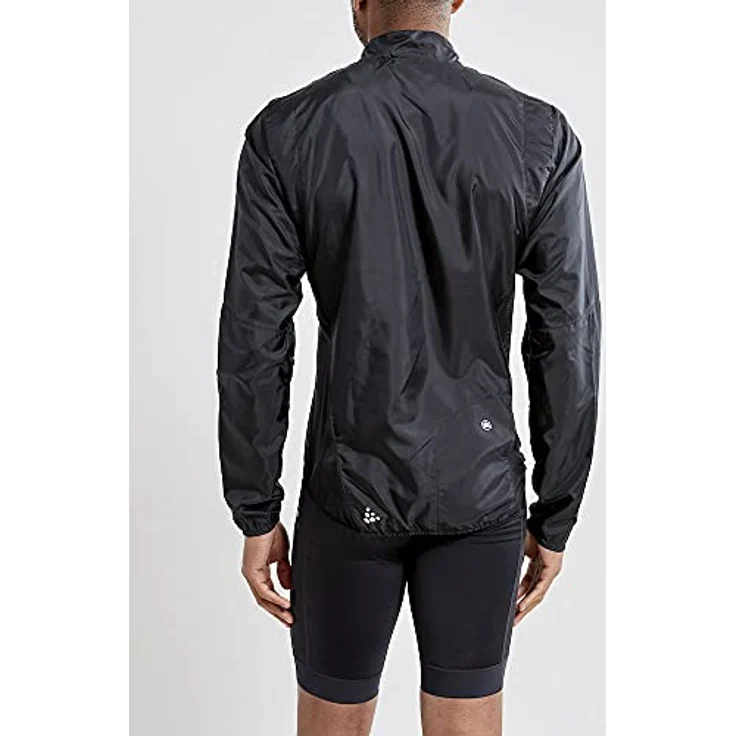 Craft ADV Essence Light Wind Jacket Man Black 2XL, superleichte Windjacke mit DWR-Behandlung – Bild 4