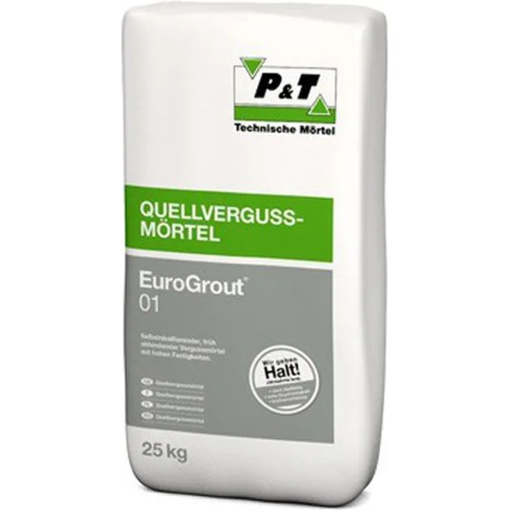 EuroGrout 01 Vergussmoertel 0-1 mm 25 kg