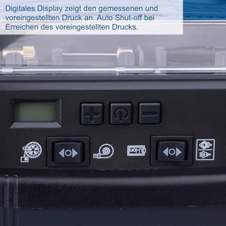 Scheppach Kompressor Airforce 6, kabelloser Hybrid-Kompressor mit 10.30 Bar und 21 l, schwarz – Bild 6