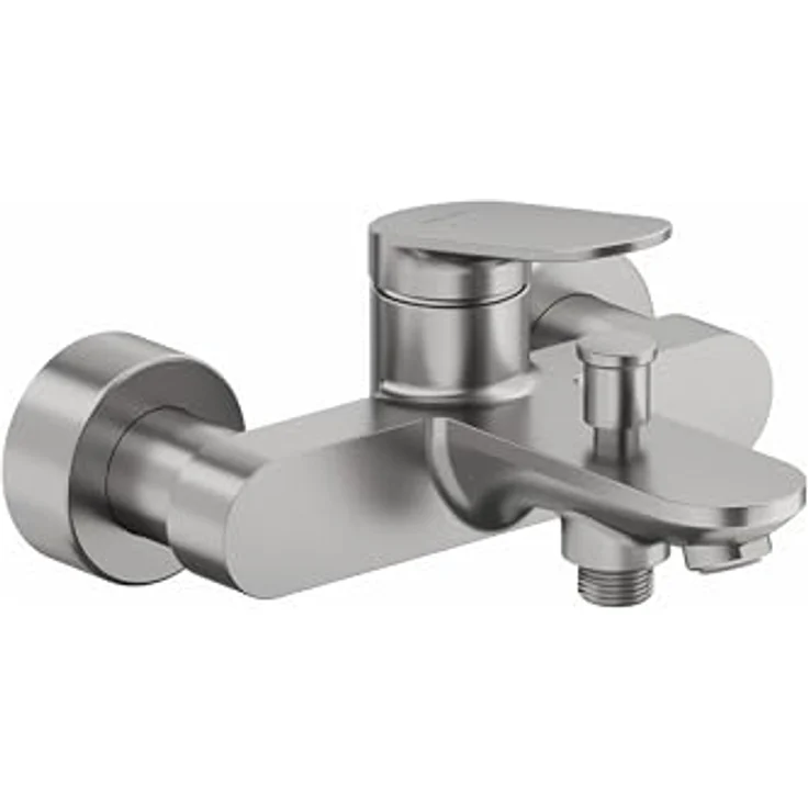 Duravit Wave Einhebel-Wannenmischer Aufputz, 178 mm Ausladung mit Keramikkartusche und Luftbeimischung für weichen Wasserstrahl, WA52300000 – Bild 6