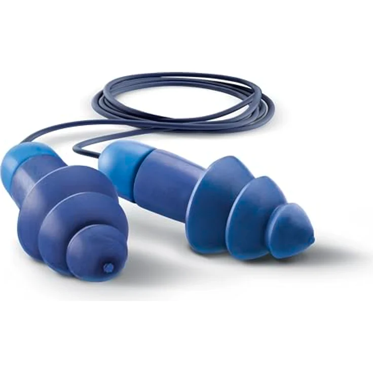 OHROPAX Profi Ohrstöpsel, Gehörschutz mit soften Lamellen, Schalldämmwert SNR 29 dB, wiederverwendbar mit Umhängeband, ideal für Heimwerken und Arbeitsplatz, 1 Paar – Bild 4