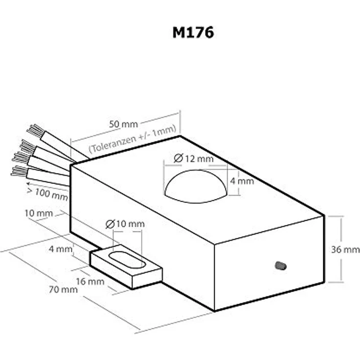 Marderabwehr Maderschreck für Pkw 12 V-DC wasserdicht M176 – Bild 2