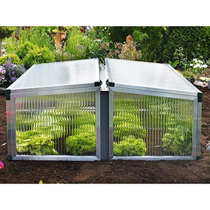 Beckmann FT4 Frühbeet Typ Allgäu Modell 4 Größe 2 mit 16 mm Polycarbonat Stegdreifachplatten – Bild 4