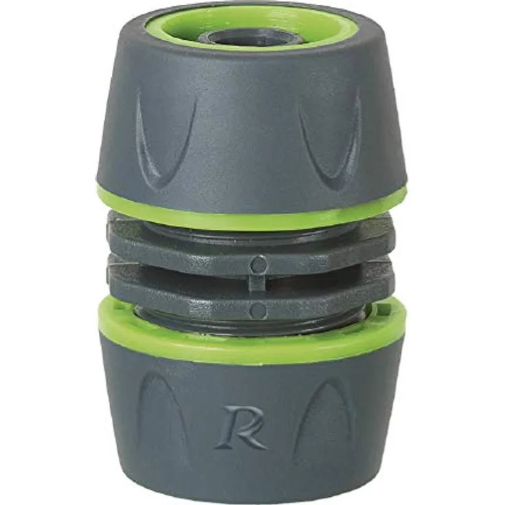 Kupplung Werkstatt mit Schlauchschellen. In roter Kunststoff mit rivestmento 'Soft Touch'. Für Rohre Ø 12 – 15 mm.