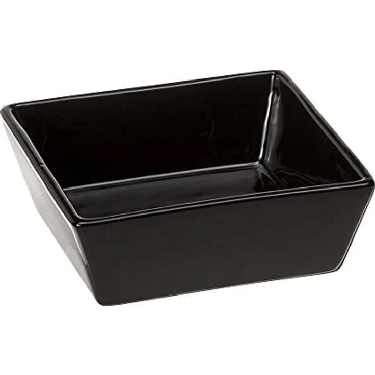 Ferplast COMEDERO DE Ceramica ALTAIR 500ML 14X14X5CM Negro