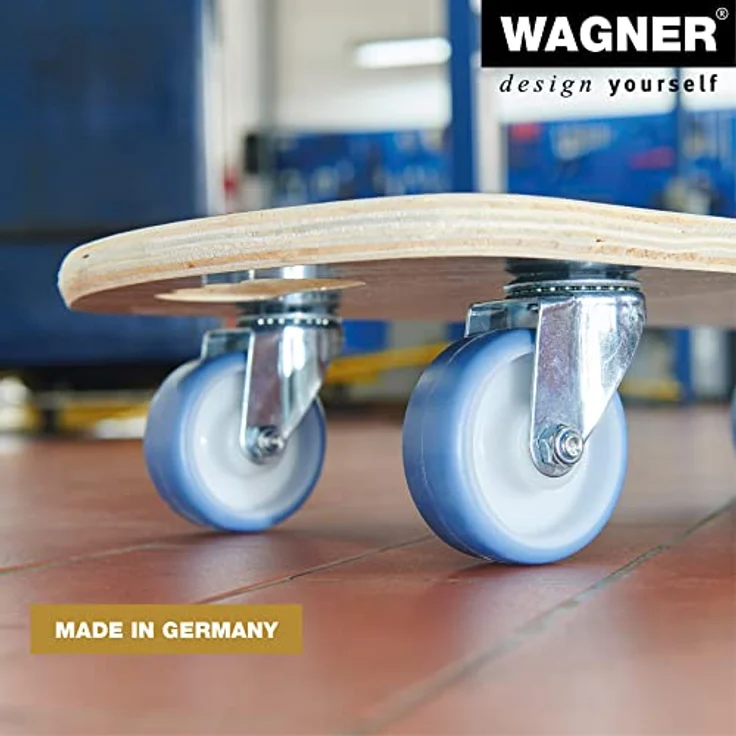 WAGNER Transporthilfe MAXIGRIP ERGO MM 1342, 57,5 x 29 x 11 cm, Tragkraft 300 kg, rutschfeste Oberfläche, braun, FSC®-zertifiziert – Bild 4