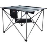 Technaxx 60W klappbarer Solar-Campingtisch TX-252, Monocrystalline Solarpanel-Ladegerät mit 3xUSB-Ladeanschlüssen, DC-Ausgang, Robustes Design - Ideal für Camping und Outdoor