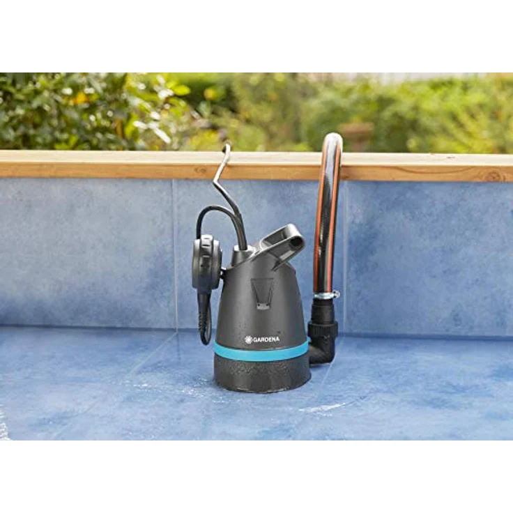 Gardena Klarwasser-Tauchpumpe 8600 Basic, leistungsstark mit Edelstahl-Antriebswelle – Bild 8
