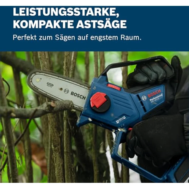 Bosch Professional GKE 18V-15, Akku-Astsäge mit bürstenlosem Motor und automatischem Kettenschmiersystem, kompakt und leicht – Bild 4