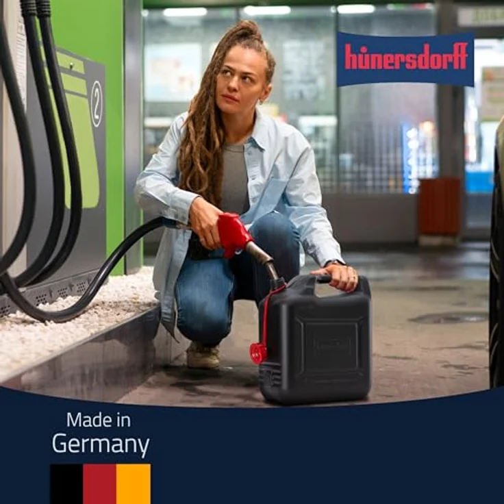 HÜNERSDORFF Benzinkanister 10 Liter – Bild 10
