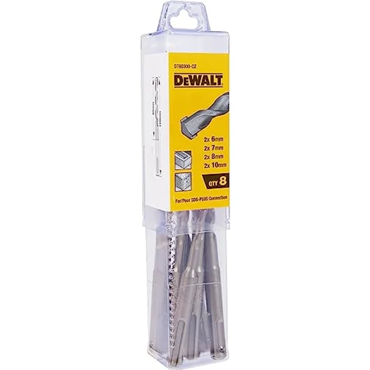DeWALT DT60300-QZ Hammerbohrer-Set 8-tlg. SDS-plus – Bild 3