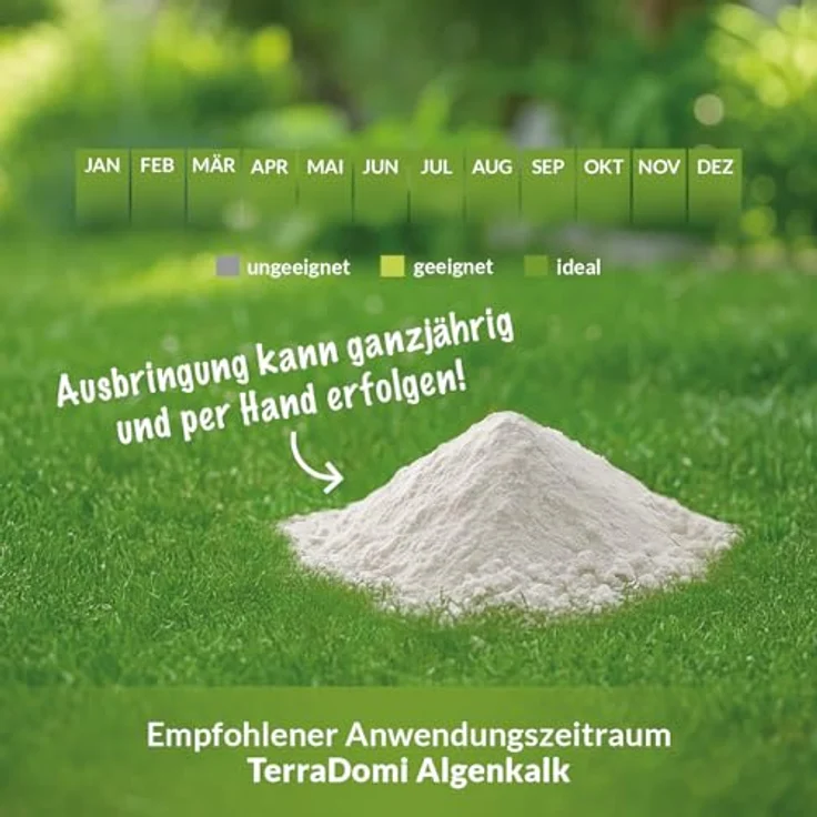 TerraDomi 25kg Algenkalk 100% echter Meereskalk zur Stärkung der Widerstandsfähigkeit – Bild 6